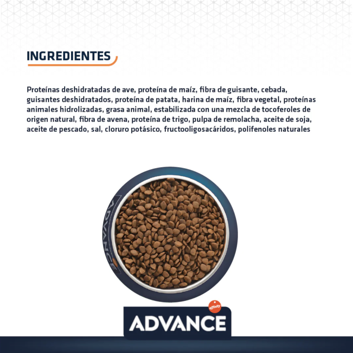a3.3 Advance Weight Balance Alimento para Perro Mini con Problemas de Sobrepeso 1.5kg