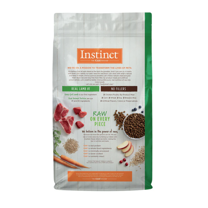 b3 Instinct Be Natural Cordero - Para Perros (Presentación: 2 Kg y 10.8 Kg)