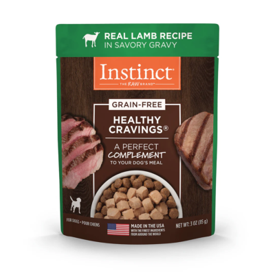Alimento Húmedo Healthy Cravings Instinct Para Perro, Sobre Sabor Cordero. 85 g