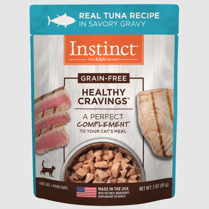 Sobre Healthy Cravings de Atún 3.5 oz para gato