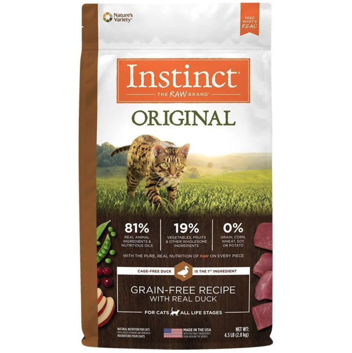 ipg1 Instinct Pato - Para Gatos (Presentación: 2.0 Kg y 4.5 KG)