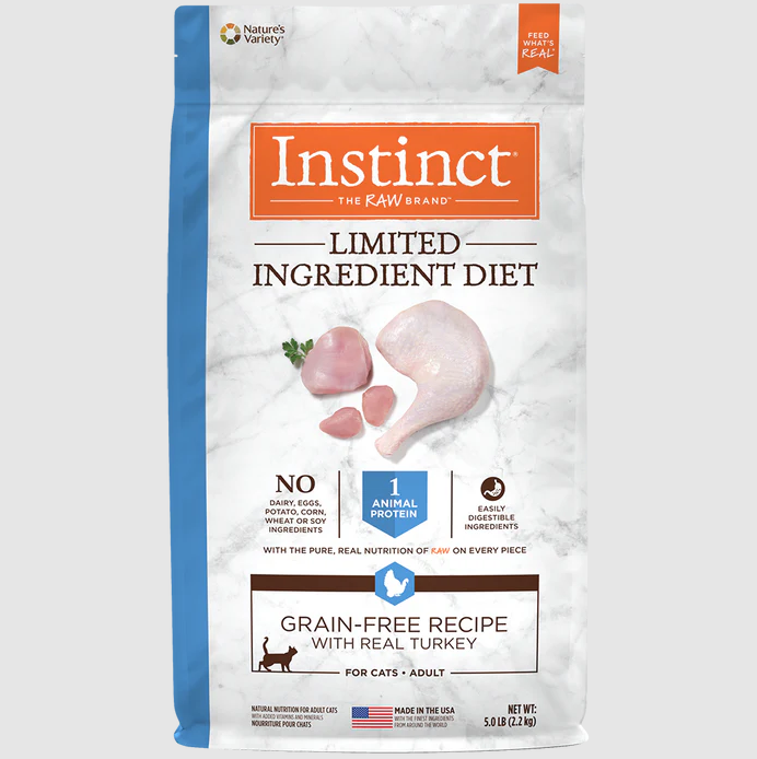 lg1 Instinct LID Pavo - Para Gatos (Presentación: 2.2 Kg y 5.0 Kg