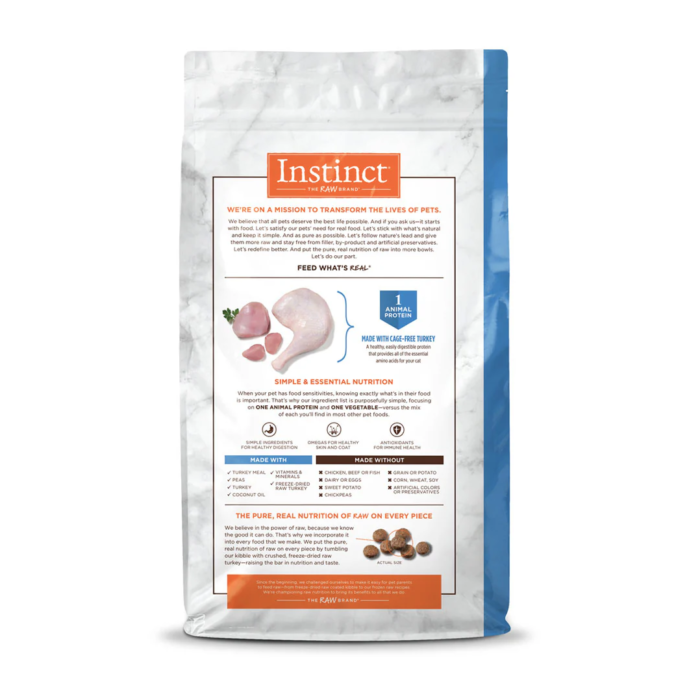 lg3 Instinct LID Pavo - Para Gatos (Presentación: 2.2 Kg y 5.0 Kg