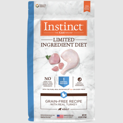 Instinct LID Pavo - Para Perros (Presentación: 1.8 Kg y 10 Kg