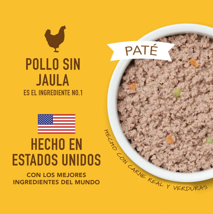 ltg5 Lata de Instinct Pollo - Para Gatos - Presentaciones: Lata de 3 oz (85 gramos) y lata de 5.5 oz (156 gramos).