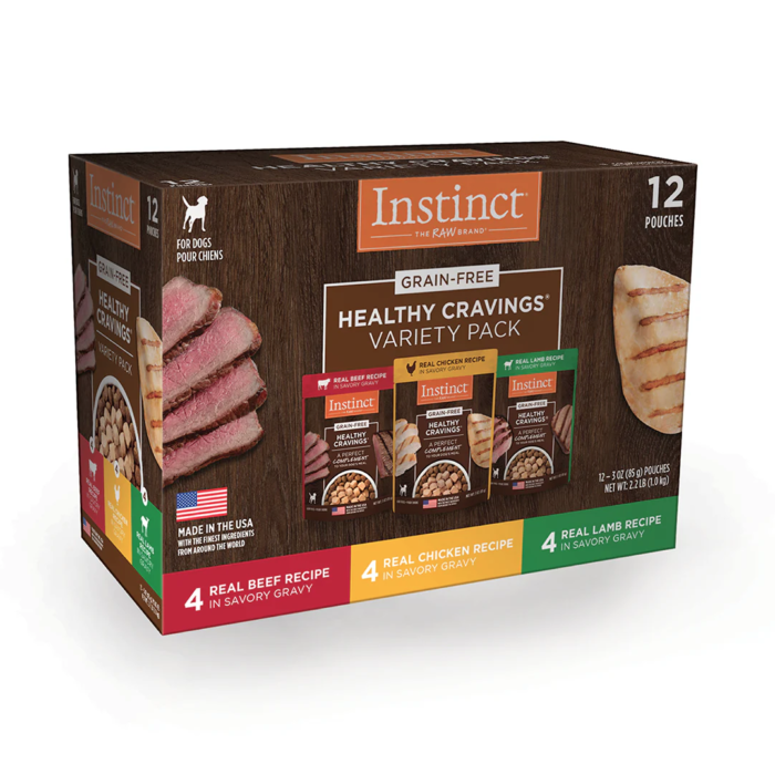 p1 Alimento Healthy Cravings Para Perro, Pack 12 sobres de 85 g