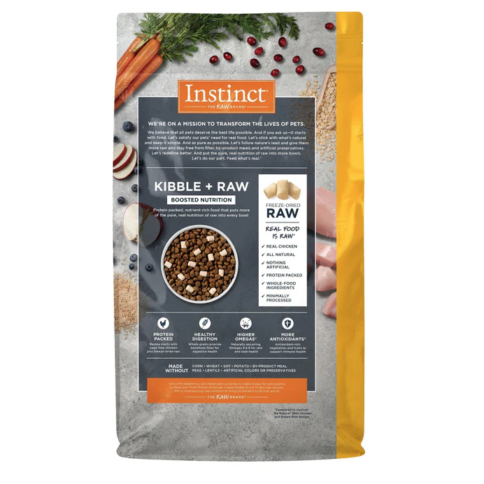 ra2 Instinct Raw Boost de Pollo con Granos y Arroz Integral - Para Perros (Presentación: 2.0 Kg, 9.07 Kg)