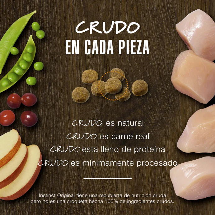 rp4 Instinct Pollo - Para Perros de Razas Pequeñas (Presentación: 1.8 Kg, 5.0 Kg)
