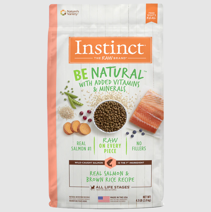 sal1 Instinct Be Natural Salmón - Para Perros (Presentación: 2.0 Kg y 10.8 Kg)