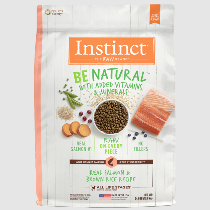sal1.1 Instinct Be Natural Salmón - Para Perros (Presentación: 2.0 Kg y 10.8 Kg)