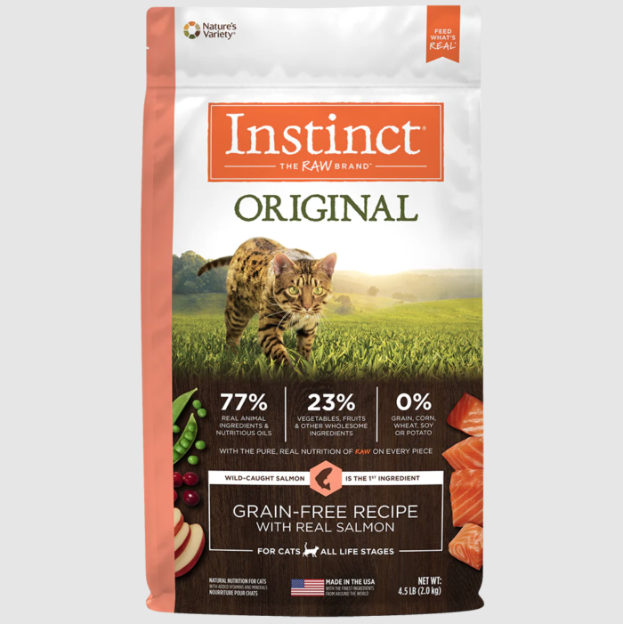 sg1 Instinct Salmón - Para Gatos (Presentación 2.0 Kg, 4.5 Kg)