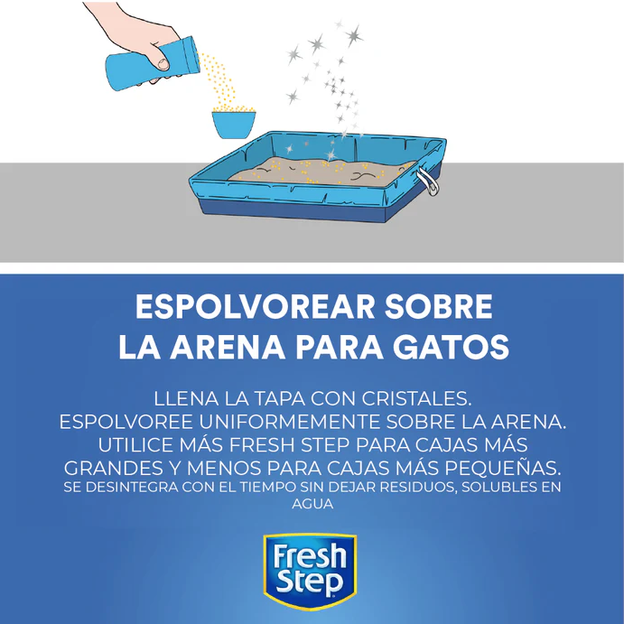 CR4 Fresh Step Perlas Desodorantes para Arena Gato