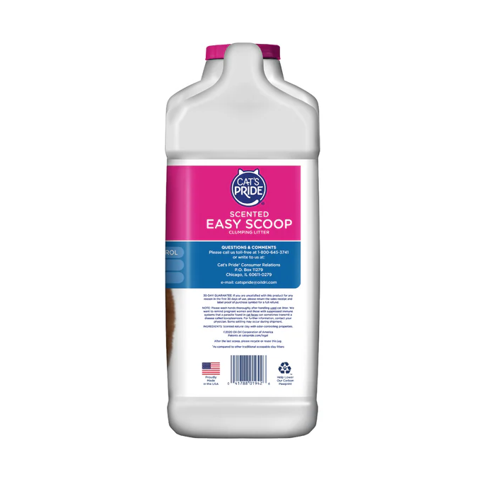 ar3 Cat's Pride Scented Easy Scoop Arena para gato Aglutinante, Elimina olores, Sin químicos tòxicos, Grumos Sòlidos 10lb