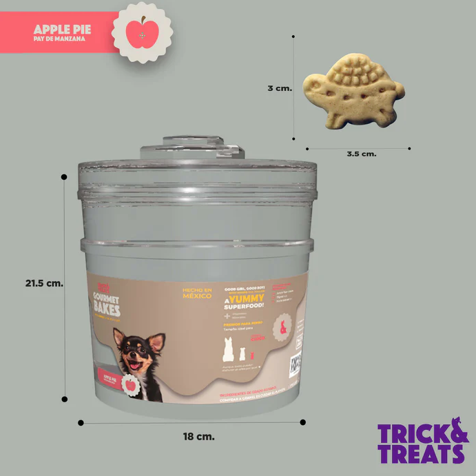 bp3 Bote Pay de Manzana (No incluye galletas)