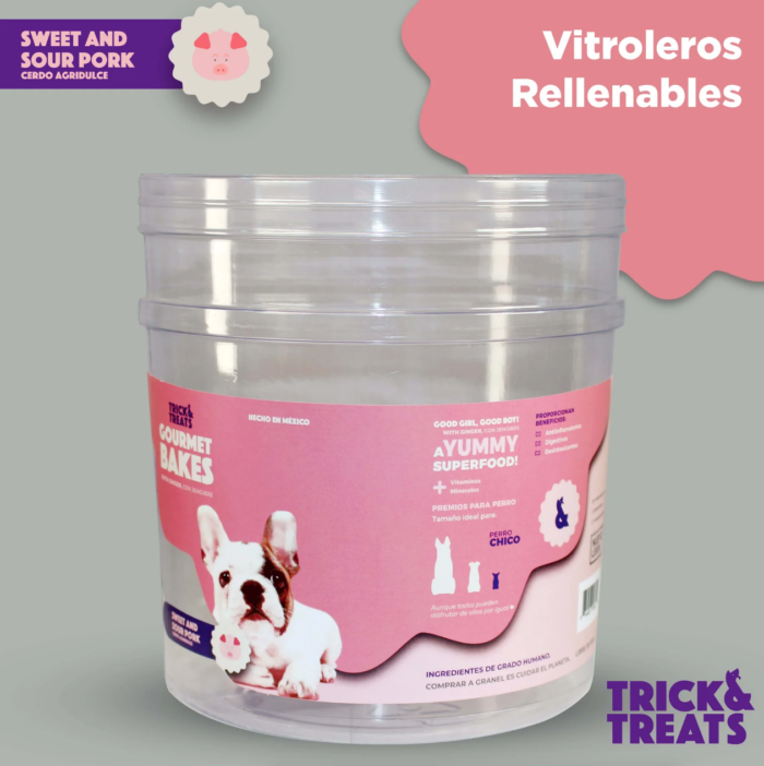 ca1 Bote Cerdito Agridulce (No incluye galletas)