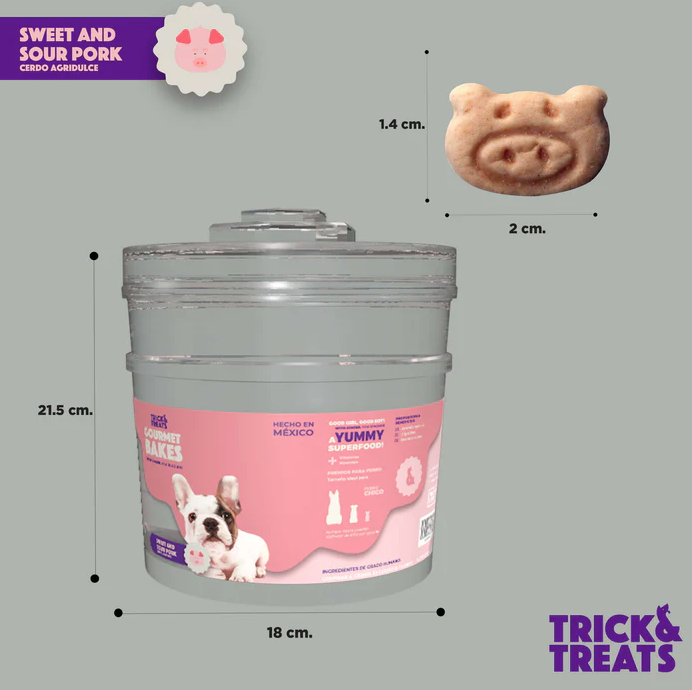 ca3 Bote Cerdito Agridulce (No incluye galletas)