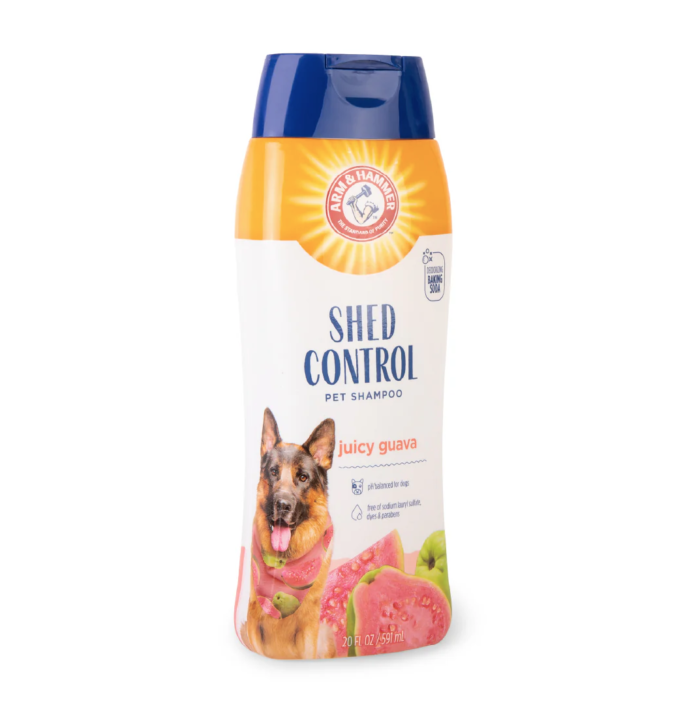 g1 Arm & Hammer Shampoo para Perro Control Caída de Pelo, aroma Guayaba.