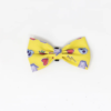 Collar Con Moño Para Perro Jack Pet Style Con Cintilla Reforzada, Costuras De Refuerzo En Forma De Zigzag Y Herraje De Acero Reforzado Con Punto De Soldadura. Color Amarillo.