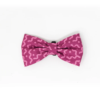 Collar Con Moño Para Perro Jack Pet Style Con Cintilla Reforzada, Costuras De Refuerzo En Forma De Zigzag Y Herraje De Acero Reforzado Con Punto De Soldadura. Color Fucsia.