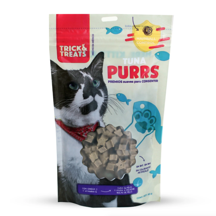 Purrs premios para gatos de atún