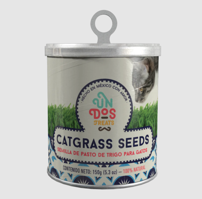 Catgrass Seeds Semillas de pasto de trigo para gatos (150 gr)