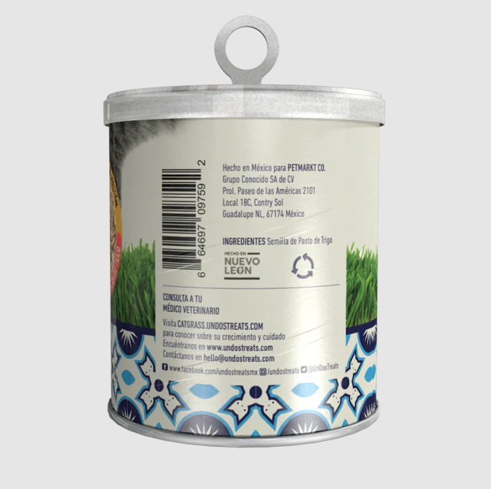 Catgrass Seeds Semillas de pasto de trigo para gatos (150 gr)