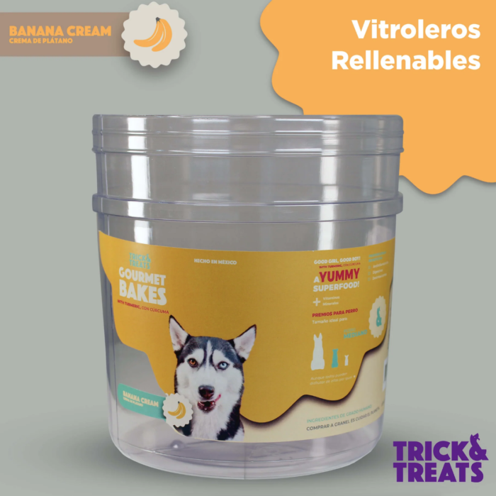 vp1 Bote Banana Cream (No incluye galletas)