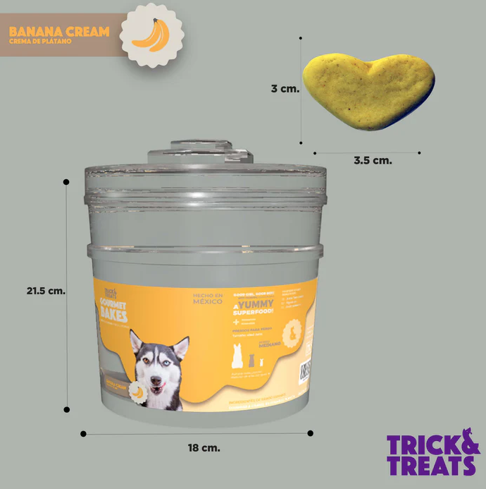 vp3 Bote Banana Cream (No incluye galletas)